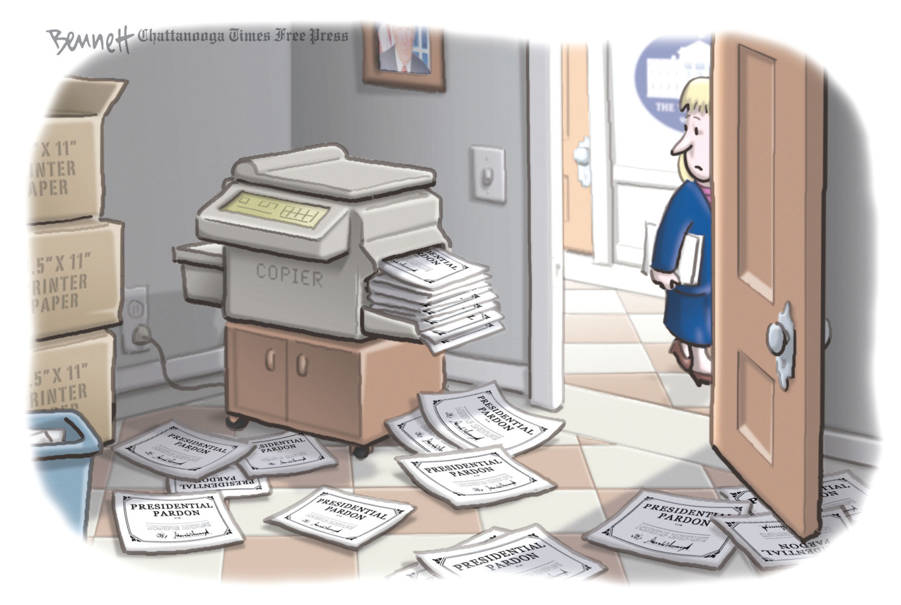Clay Bennett cartoon